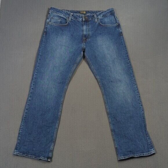 Tecovas Jeans Men's 36x30 Blue Ranch Wear Straight Western Denim